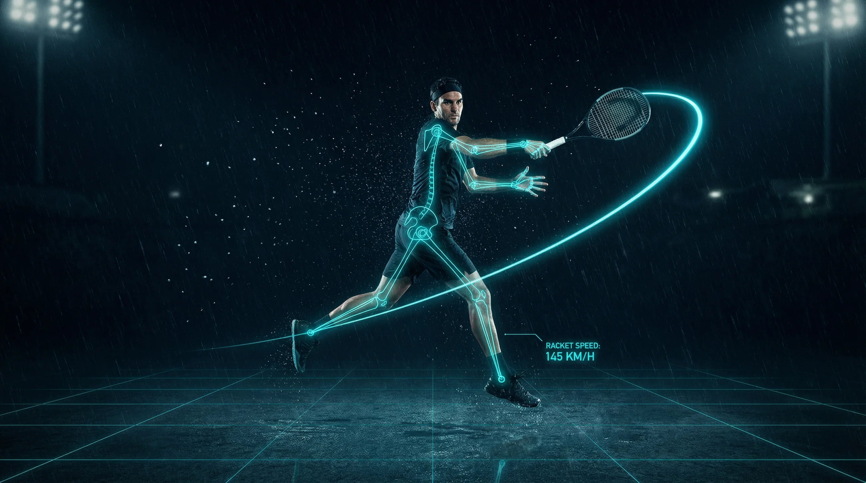Tennis motion analysis with movAcam dual camera system